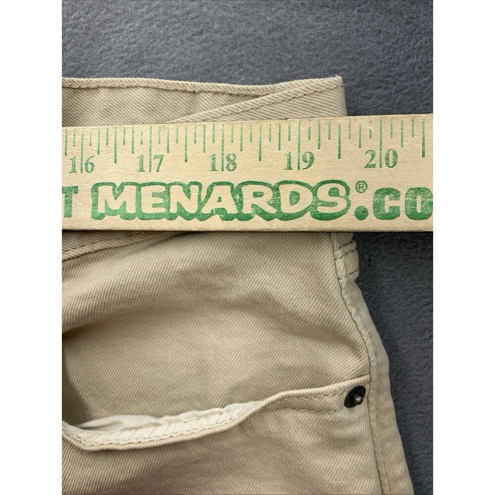 Old Navy Men’s Pants Light Khaki Straight Built In Flex Beige Five Pocket  40X30 - Picture 5 of 14